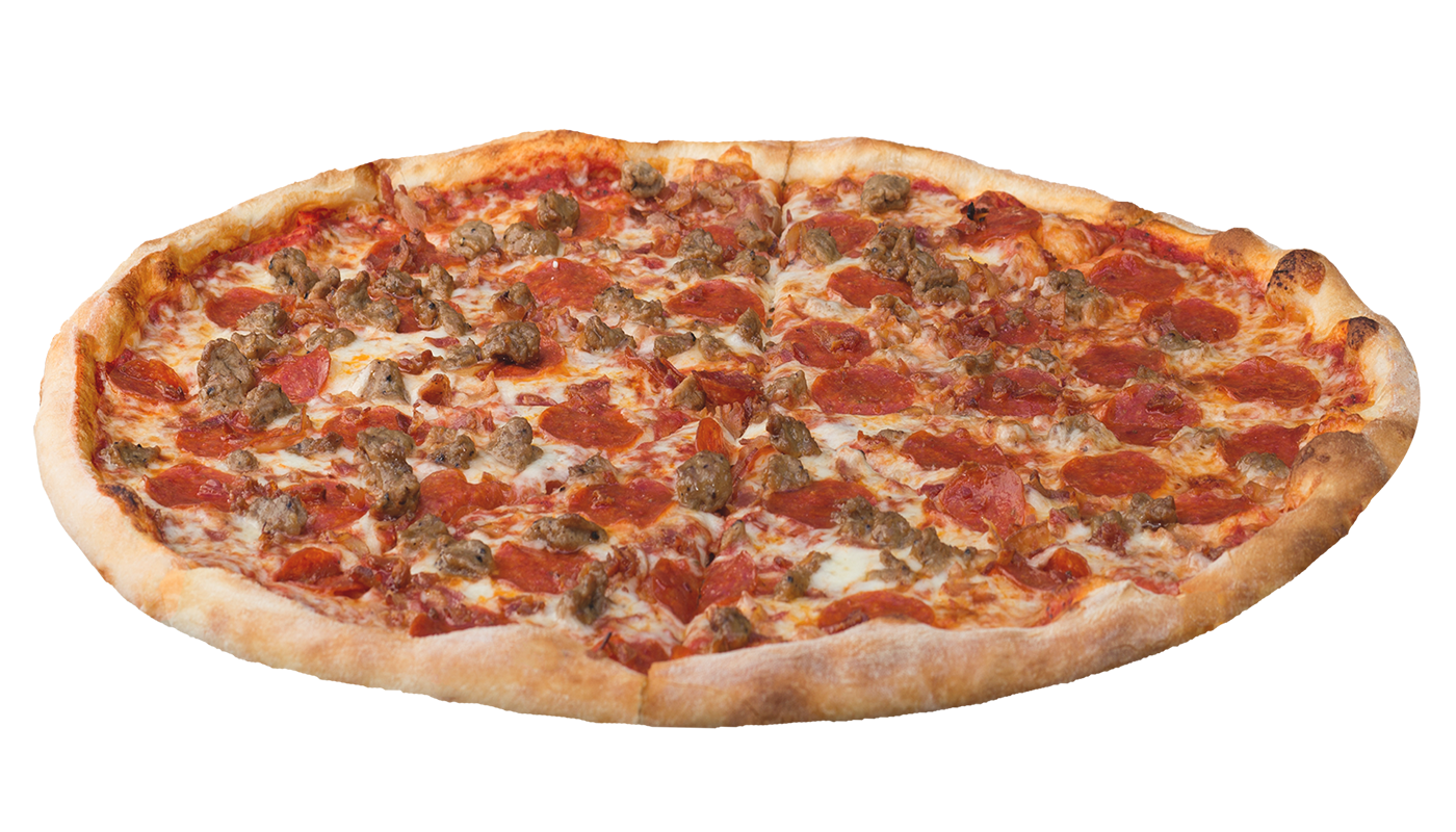 3 MEAT PIZZA image